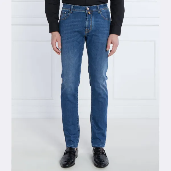 Джинсы очень узкого кроя никелевого цвета Jacob Cohen, синий
Джинсы очень узкого кроя никелевого цвета Jacob Cohen, синий