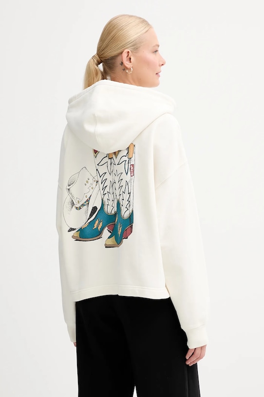 Хлопковая толстовка Levi'S, бежевый
Хлопковая толстовка Levi'S, бежевый