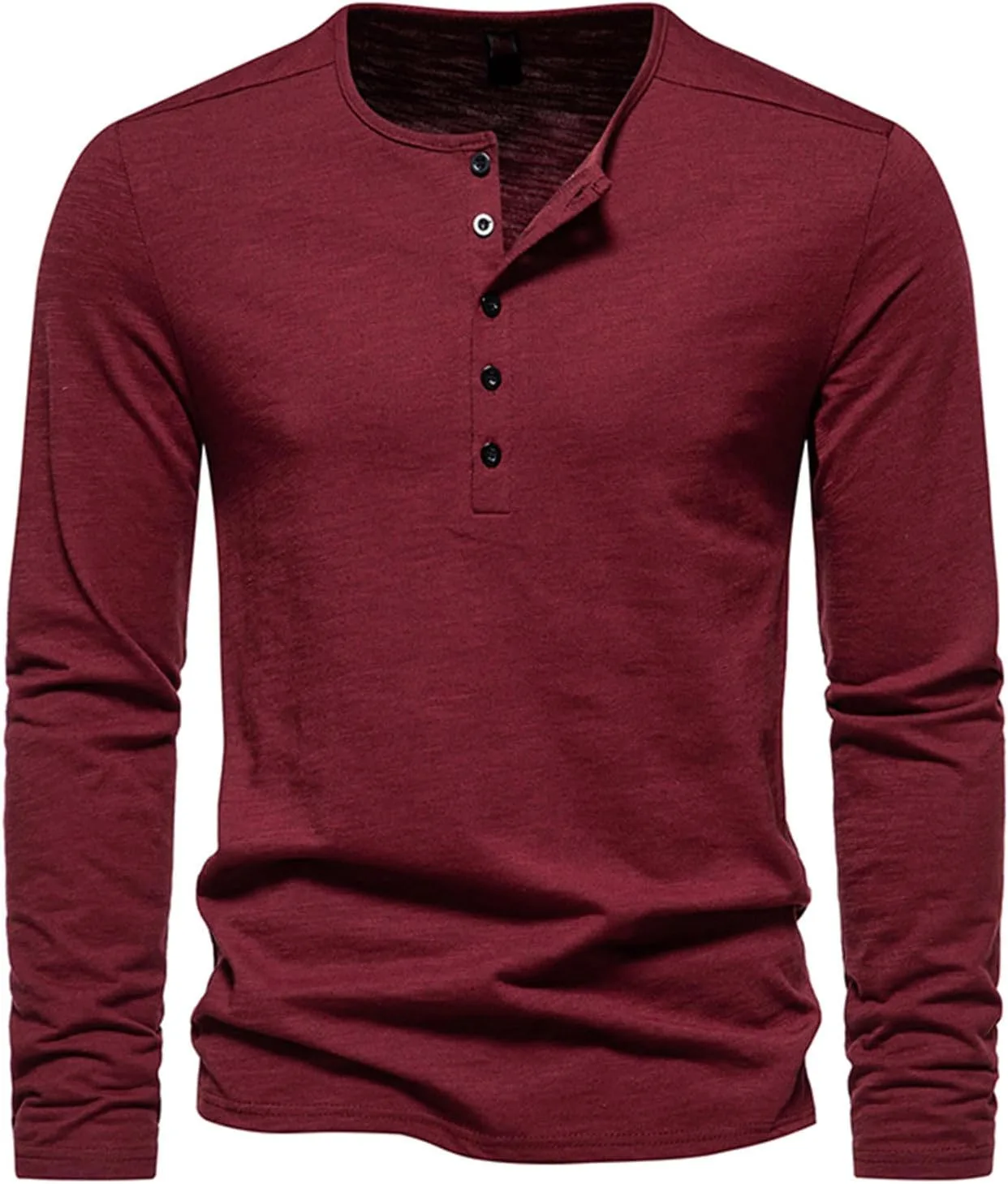 Мужская футболка Henley с длинным рукавом Slim Fit
Мужская футболка Henley с длинным рукавом Slim Fit