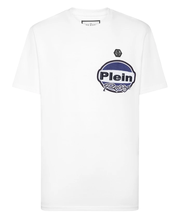 Гоночная футболка с круглым вырезом Philipp Plein, белый
Гоночная футболка с круглым вырезом Philipp Plein, белый