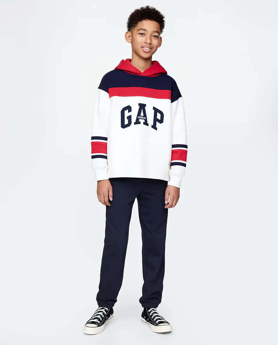 Длинные брюки из хлопка, эластичный пояс со шнурками для мальчиков Gap, тёмно-синий
Длинные брюки из хлопка, эластичный пояс со шнурками для мальчиков Gap, тёмно-синий