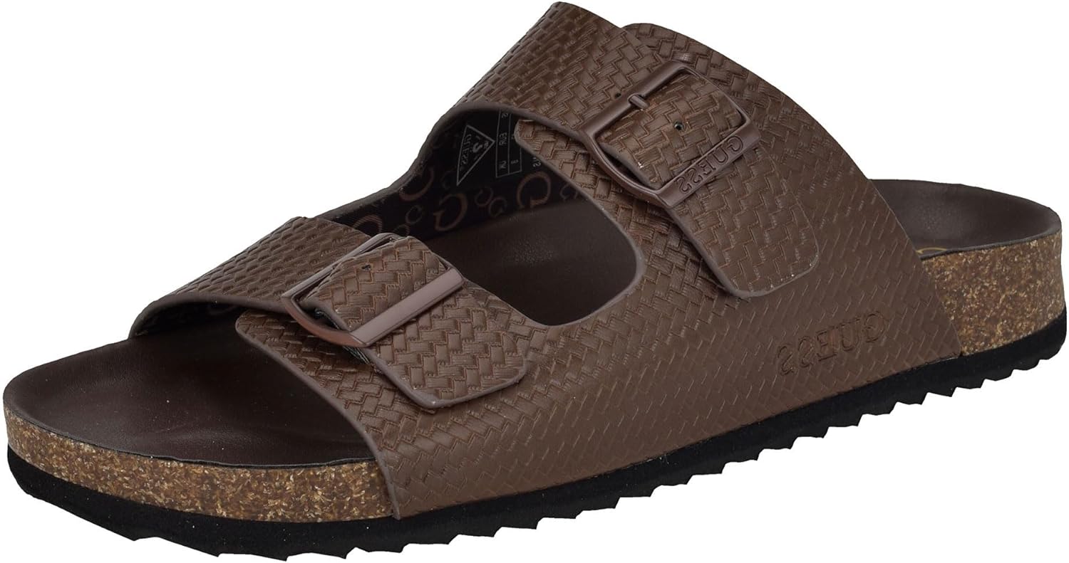 Сандалии GUESS mens Unikin, Dark Brown Textured 200
Сандалии GUESS mens Unikin, Dark Brown Textured 200