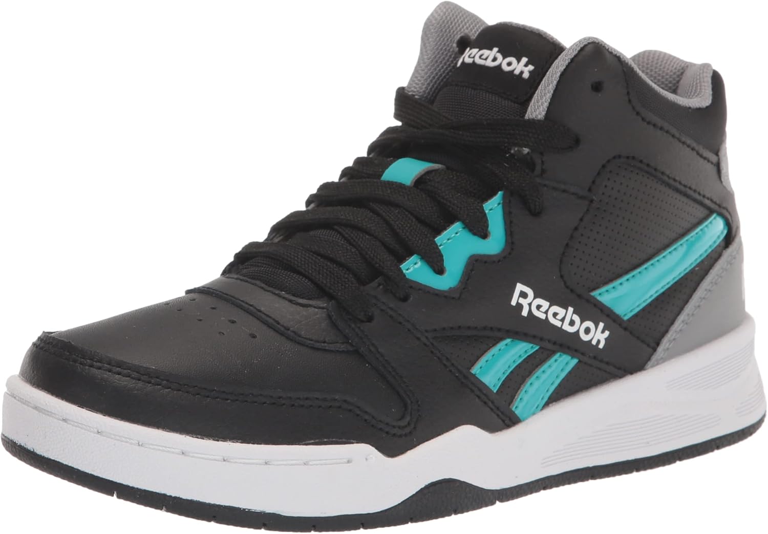 Кроссовки Reebok BB4500 Court для мальчиков (малыши/старшие дети), черный/серый/бирюзовый
Кроссовки Reebok BB4500 Court для мальчиков (малыши/старшие дети), черный/серый/бирюзовый
