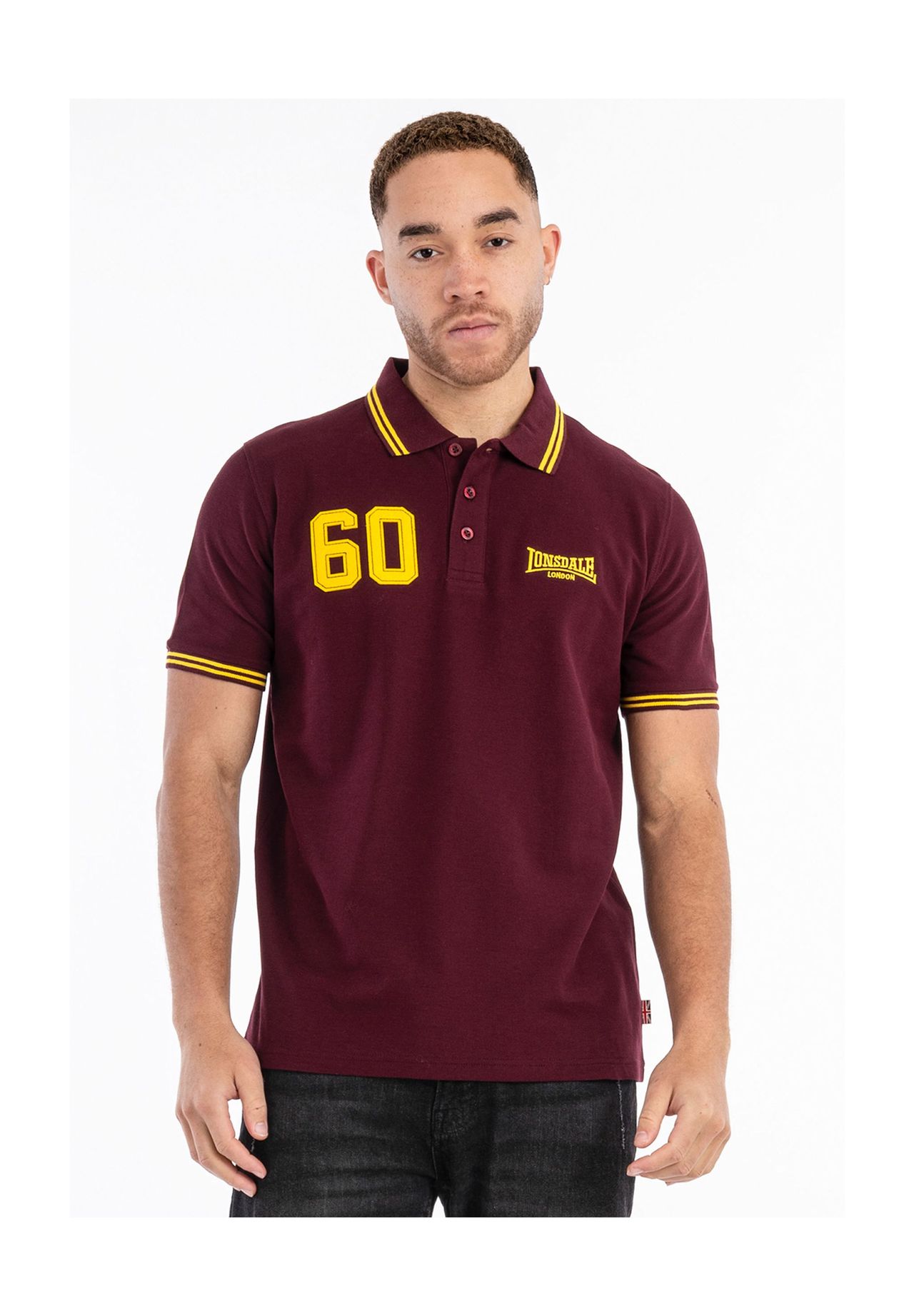 Мужская рубашка-поло обычного кроя HELLISTER LONSDALE, цвет Oxblood/yellow
Мужская рубашка-поло обычного кроя HELLISTER LONSDALE, цвет Oxblood/yellow