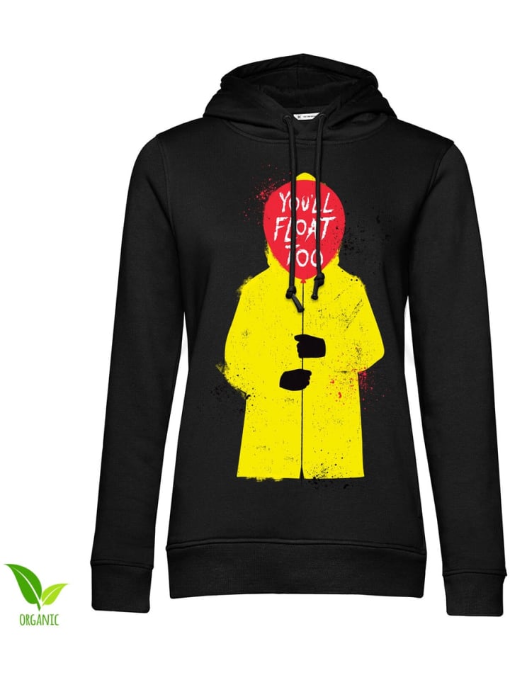 It Худи "You'll float" черного цвета
It Худи "You'll float" черного цвета