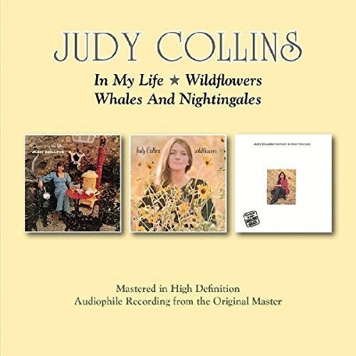 CD диск Collins, Judy: In My Life/Wildflowers/Whales & Nightingales
CD диск Collins, Judy: In My Life/Wildflowers/Whales & Nightingales