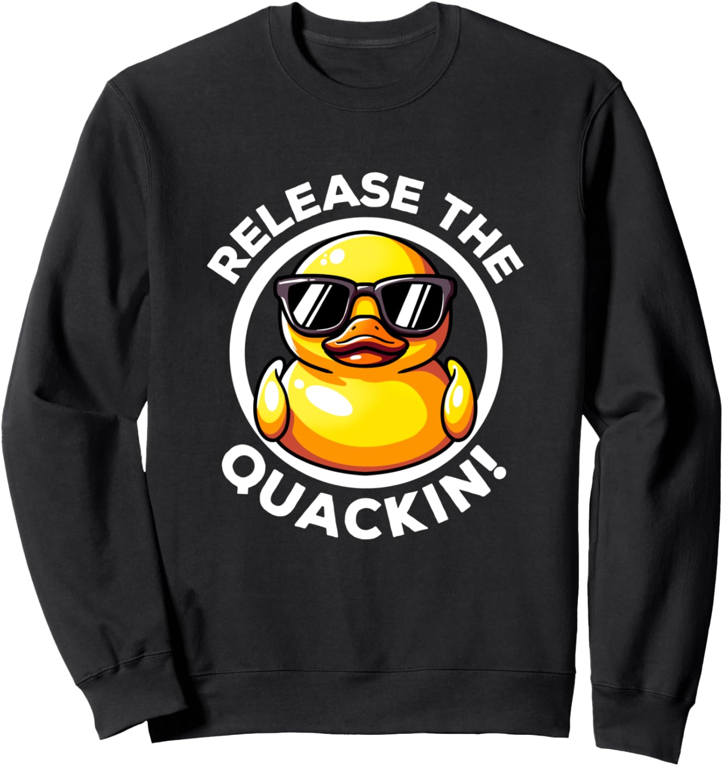 Забавная желтая толстовка с изображением утки Release The Quackin Cute Rubber Duck Ducky Lover
Забавная желтая толстовка с изображением утки Release The Quackin Cute Rubber Duck Ducky Lover