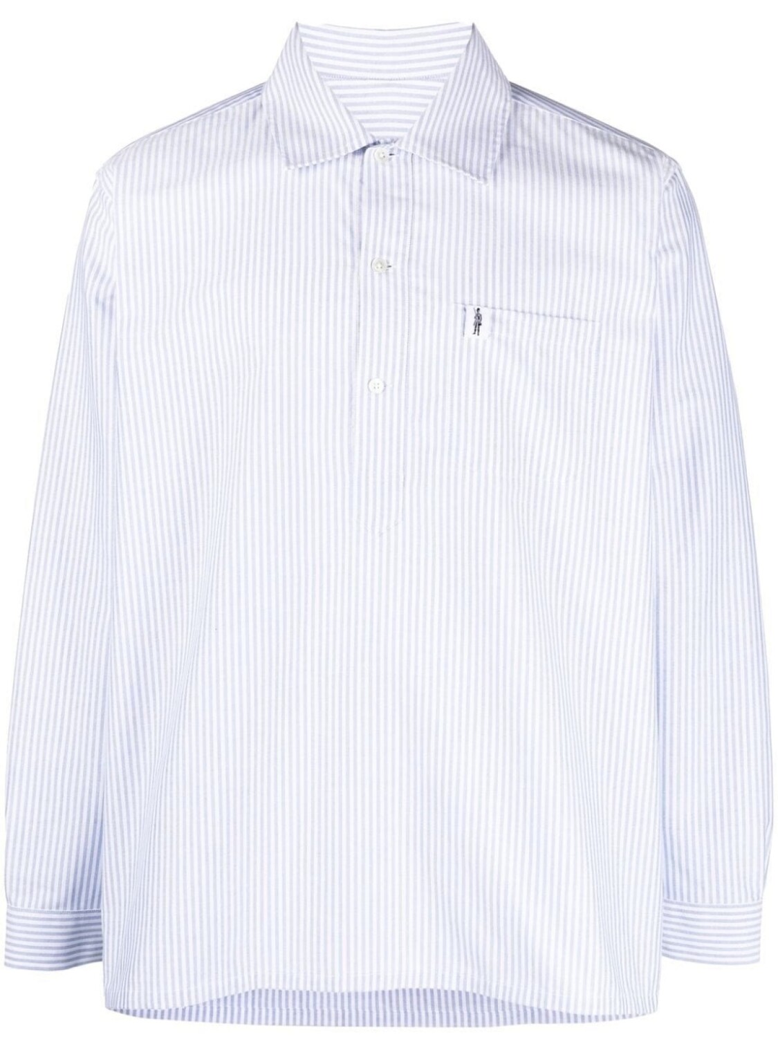 Полосатая рубашка с длинными рукавами Mackintosh, синий
Полосатая рубашка с длинными рукавами Mackintosh, синий
