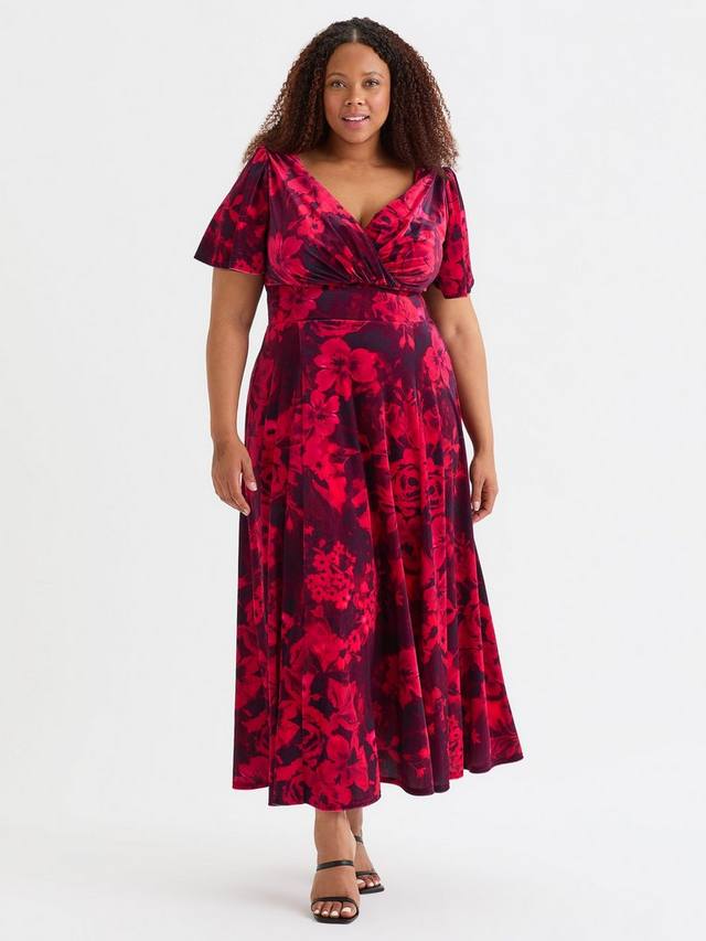 Бархатное макси-платье isabelle с плавающим рукавом Scarlett & Jo, цвет Wine Red/Multi
Бархатное макси-платье isabelle с плавающим рукавом Scarlett & Jo, цвет Wine Red/Multi