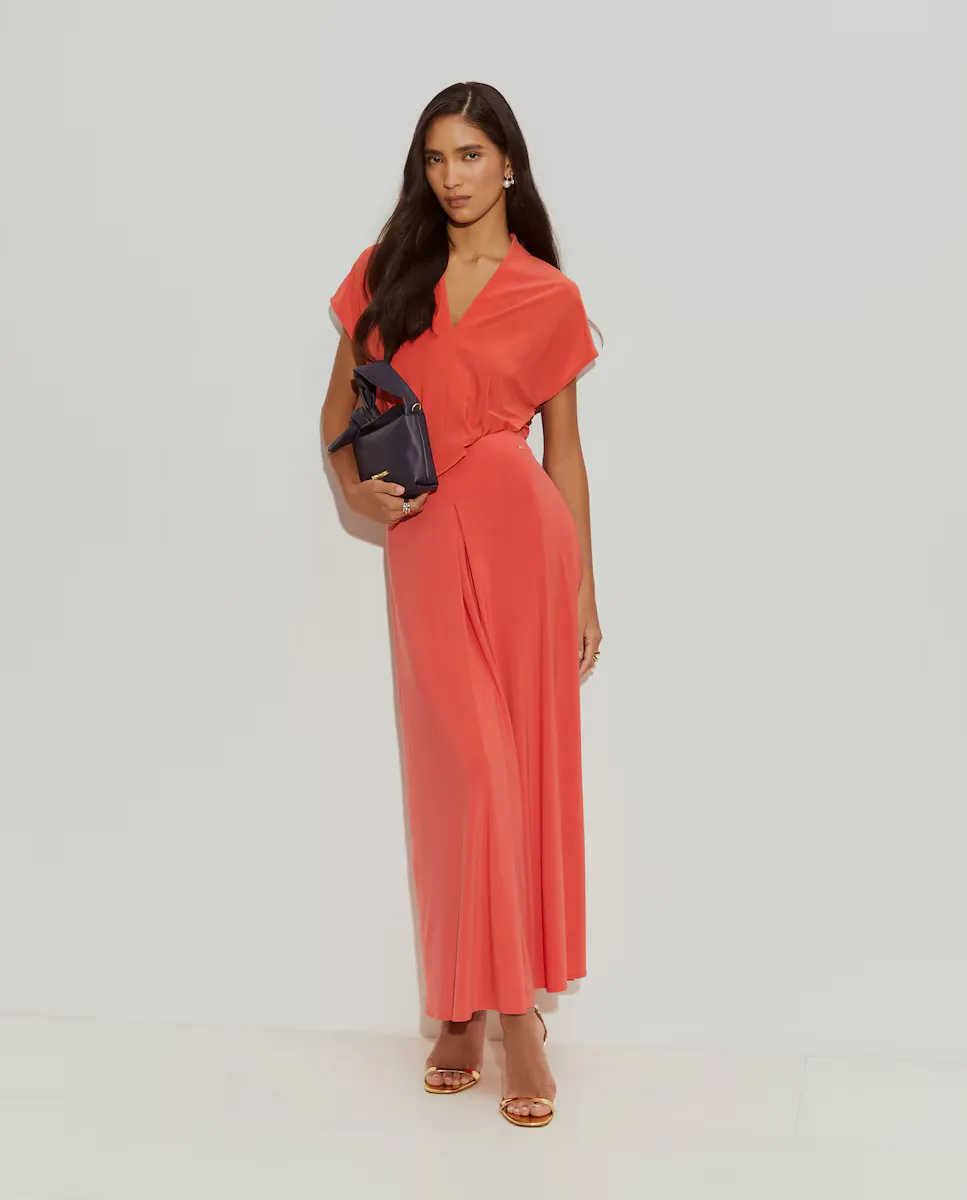 Юбка из струящегося трикотажа с эластичным поясом Lion of Porches, красный
Юбка из струящегося трикотажа с эластичным поясом Lion of Porches, красный