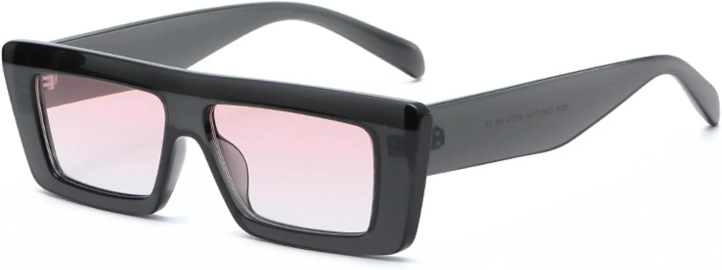 Женские солнцезащитные очки в пластиковой прямоугольной оправе, мужские солнцезащитные очки UV400 для кемпинга, велопрогулок и вечеринок VFDHN, Gray Gradient Pink
Женские солнцезащитные очки в пластиковой прямоугольной оправе, мужские солнцезащитные очки UV400 для кемпинга, велопрогулок и вечеринок VFDHN, Gray Gradient Pink