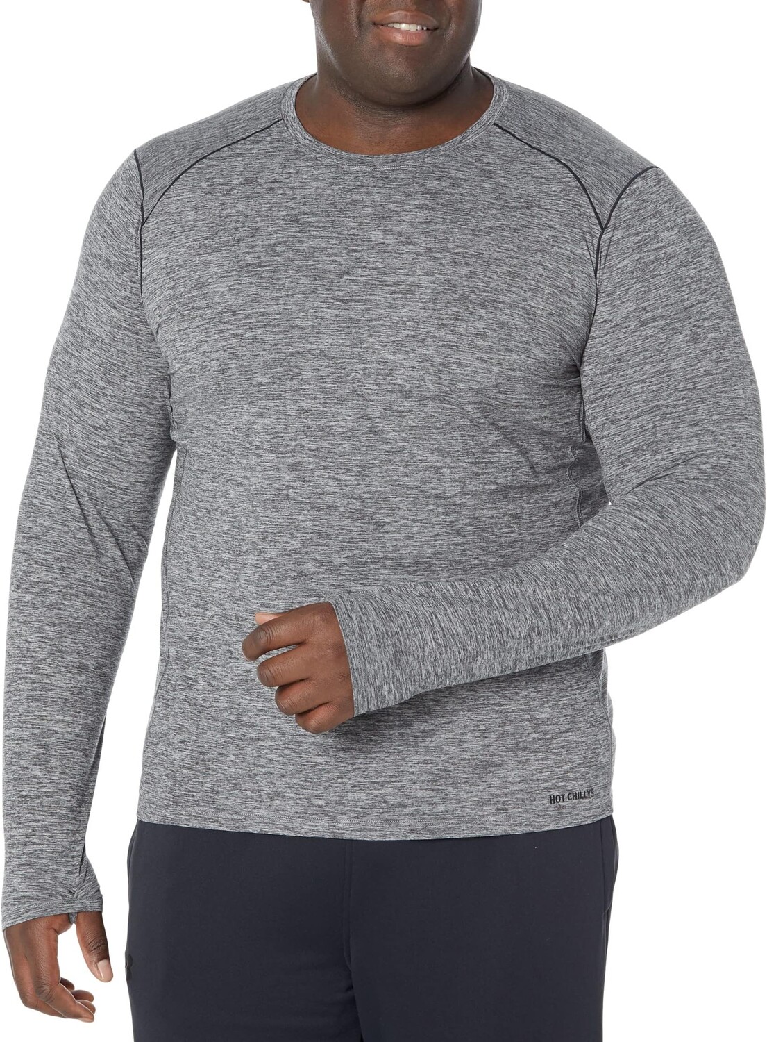 Clima-Trek с круглым вырезом Hot Chillys, цвет Grey Heather
Clima-Trek с круглым вырезом Hot Chillys, цвет Grey Heather