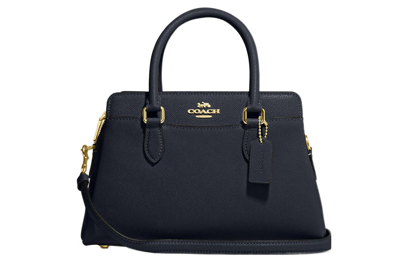 Сумка Darcie Cross Grain Leather, Миниатюрная Женская Сумка Через Плечо, Сумка-кроссбоди Морской Синий COACH
Сумка Darcie Cross Grain Leather, Миниатюрная Женская Сумка Через Плечо, Сумка-кроссбоди Морской Синий COACH