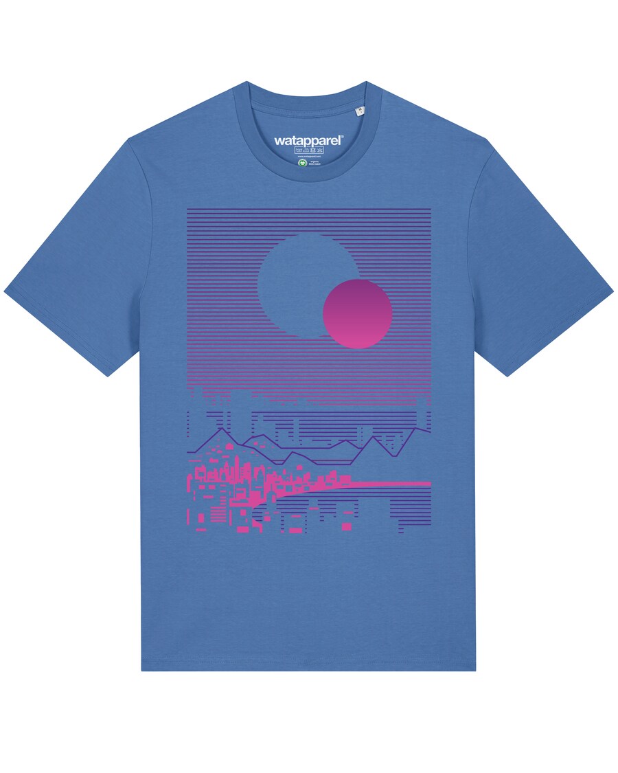 Классическая футболка Watapparel Shirt Sun and Moon Skyline, светло-синий
Классическая футболка Watapparel Shirt Sun and Moon Skyline, светло-синий