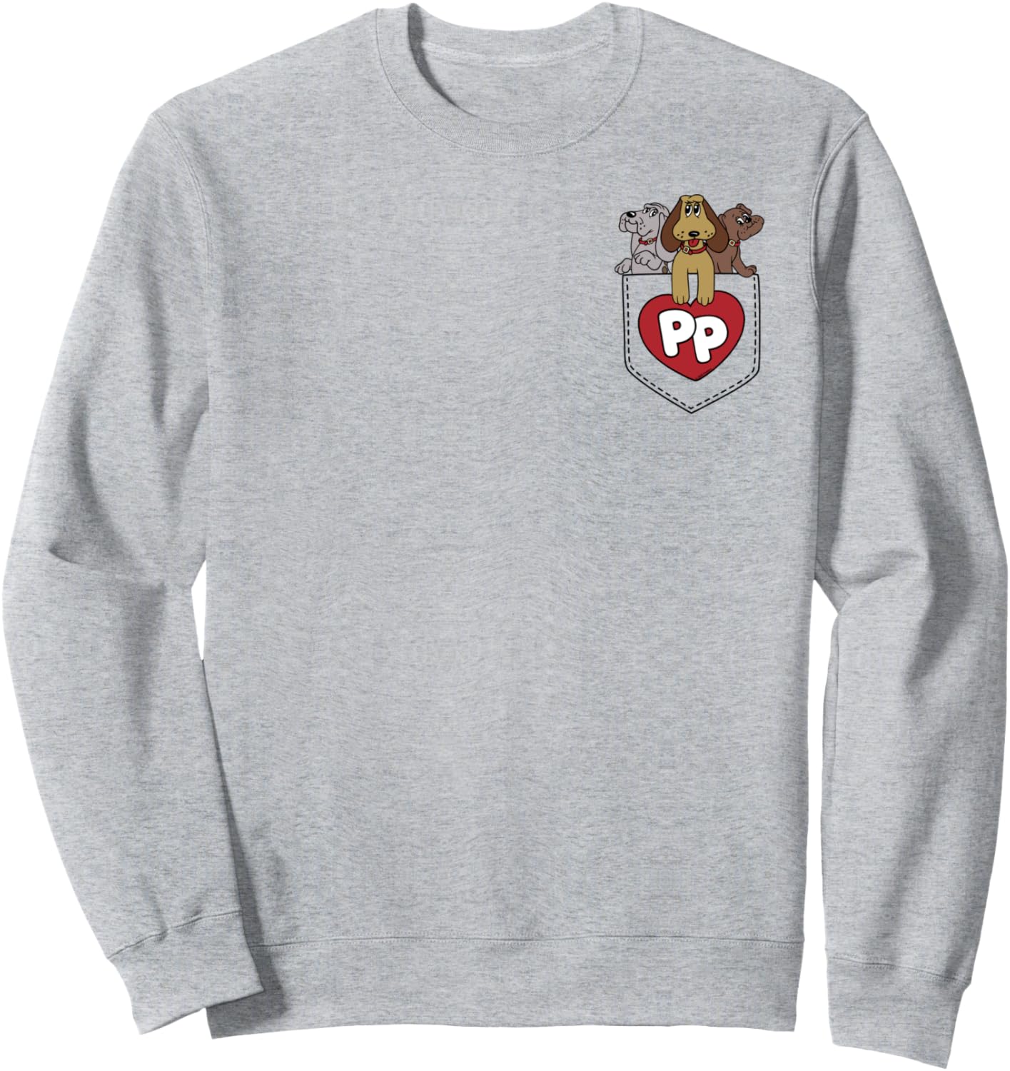 Толстовка Pound Puppies с имитацией кармана и логотипом в виде сердца для щенков, серая, Серый, Толстовка Pound Puppies с имитацией кармана и логотипом в виде сердца для щенков, серая
Толстовка Pound Puppies с имитацией кармана и логотипом в виде сердца для щенков, серая, Серый, Толстовка Pound Puppies с имитацией кармана и логотипом в виде сердца для щенков, серая