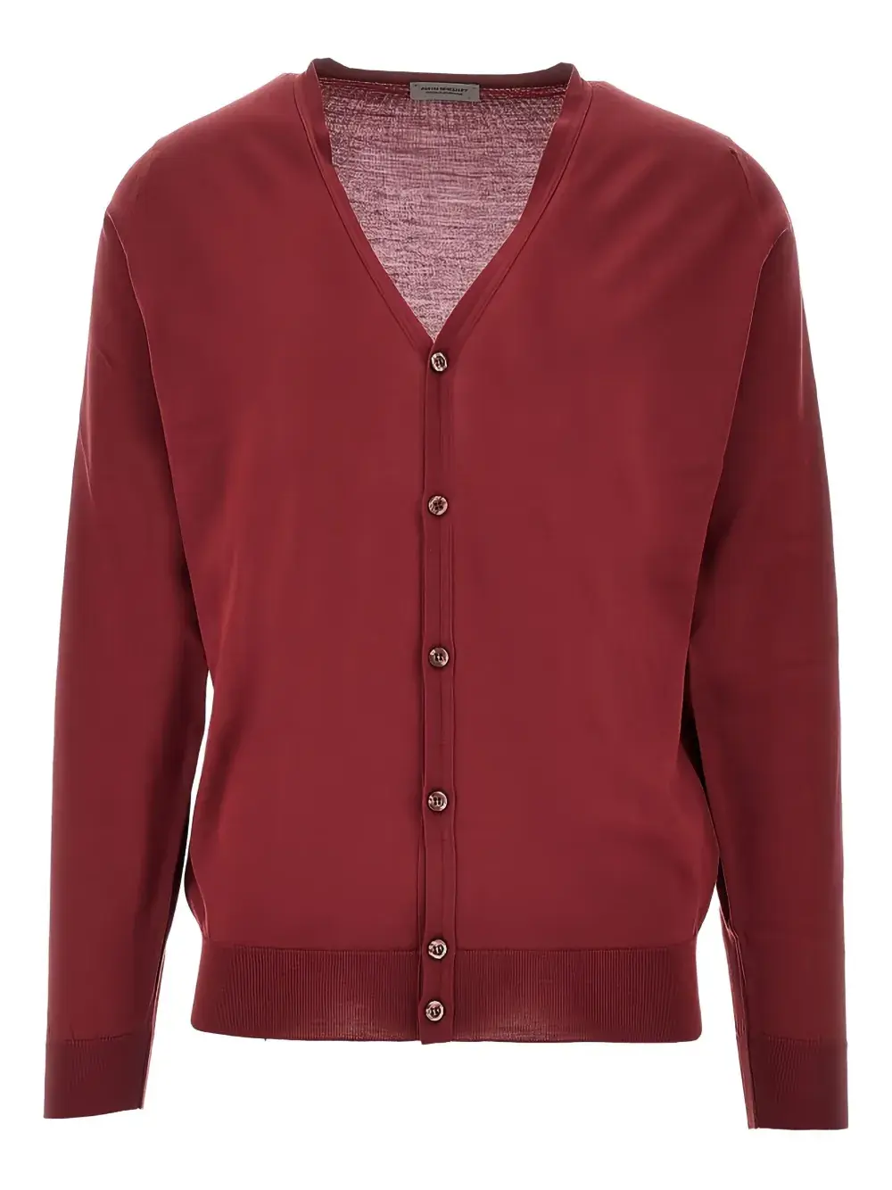 Кардиган Petworth на пуговицах с V-образным вырезом John Smedley, красный
Кардиган Petworth на пуговицах с V-образным вырезом John Smedley, красный