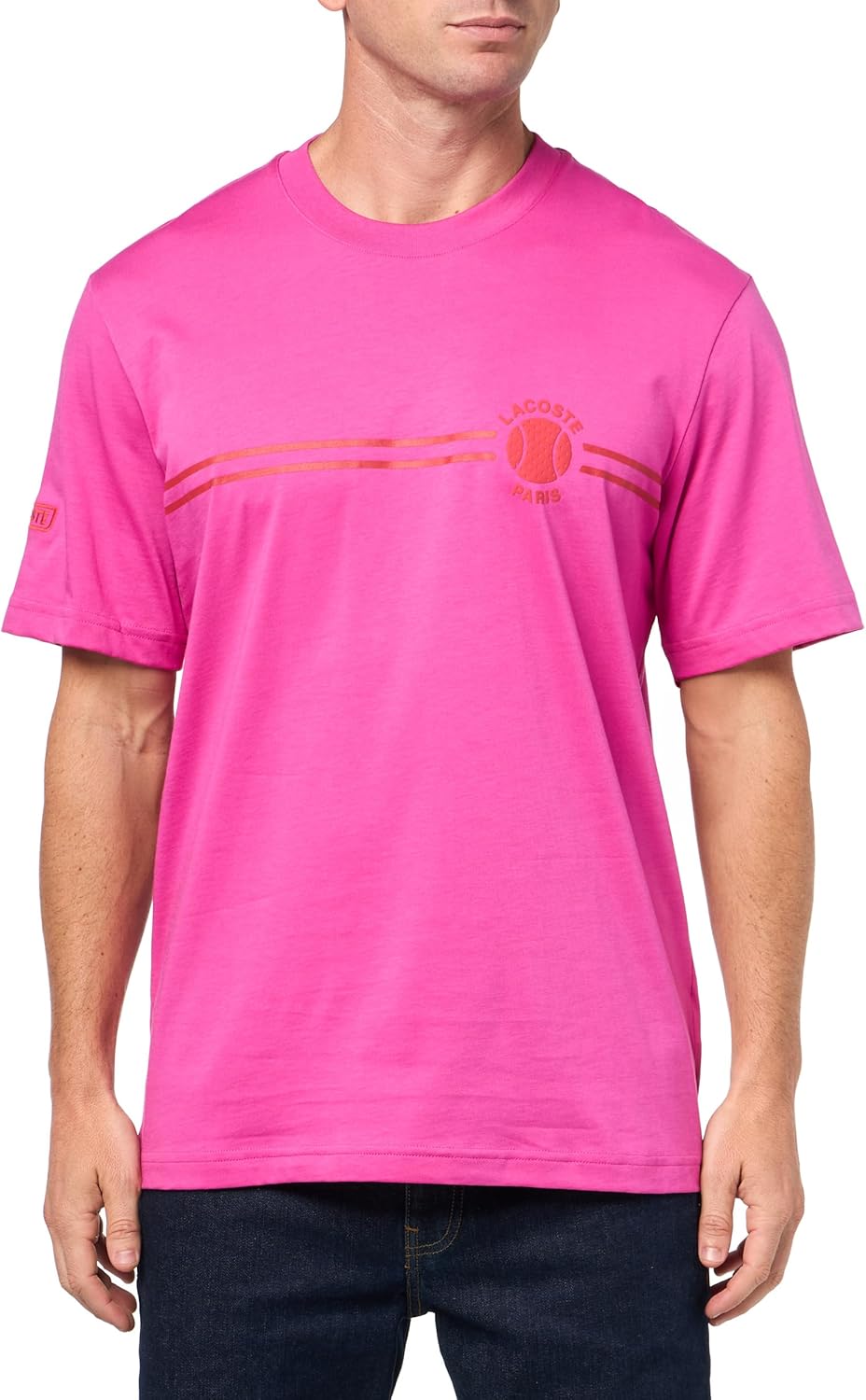 Мужская футболка Lacoste Classic Fit Paris Graphic, Malva
Мужская футболка Lacoste Classic Fit Paris Graphic, Malva