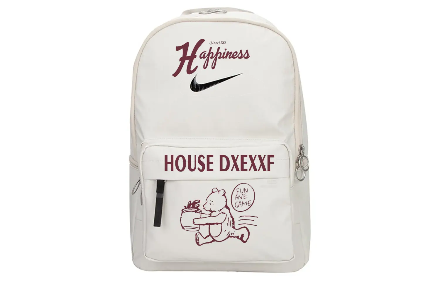 Nike Тканевый рюкзак унисекс разноцветный, Happiness Bear 
Nike Тканевый рюкзак унисекс разноцветный, Happiness Bear
