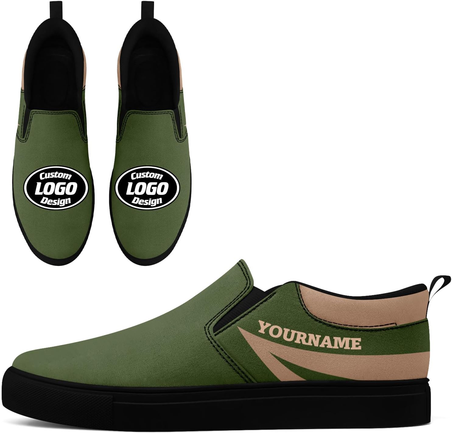 Кастомные низкие кеды из канвы AWSOLE для мужчин и женщин, слипоны, удобные повседневные плоские обувь для ходьбы с изображением логотипа, черный/зеленый/бежевый/темно-зеленый
Кастомные низкие кеды из канвы AWSOLE для мужчин и женщин, слипоны, удобные повседневные плоские обувь для ходьбы с изображением логотипа, черный/зеленый/бежевый/темно-зеленый