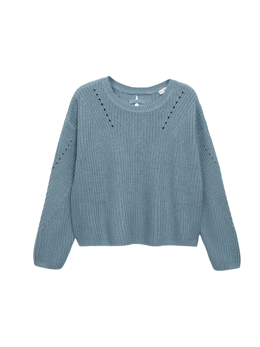 Свитер MANGO TEEN Zigui, пыльно-синий
Свитер MANGO TEEN Zigui, пыльно-синий