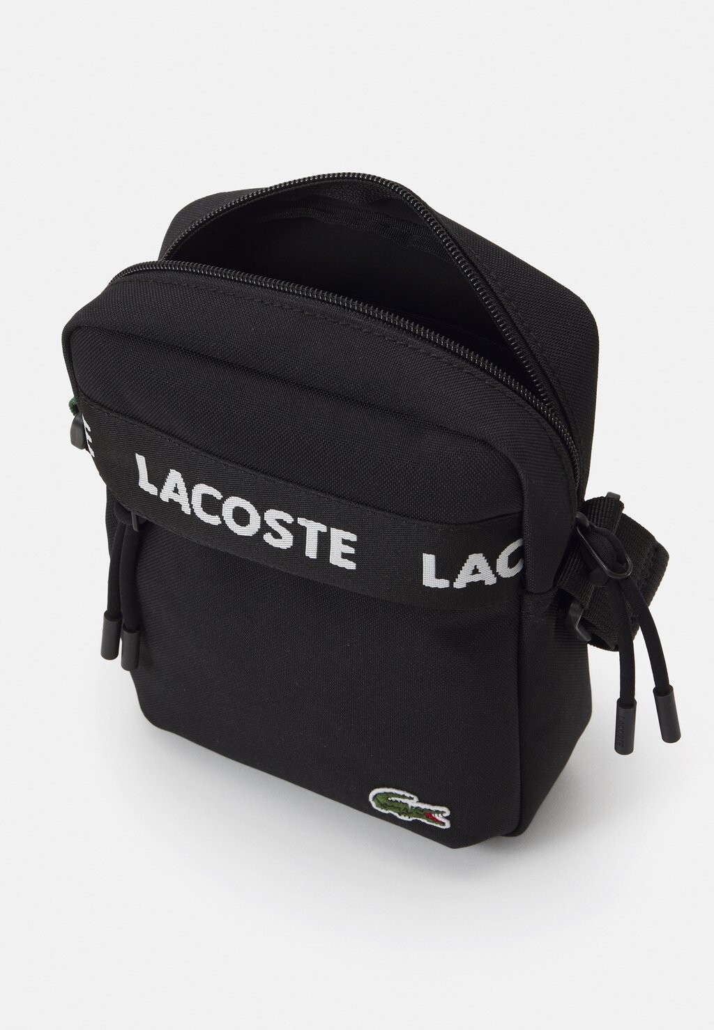 Сумка через плечо VERTICAL CAMERA BAG UNISEX Lacoste, черный 
Сумка через плечо VERTICAL CAMERA BAG UNISEX Lacoste, черный