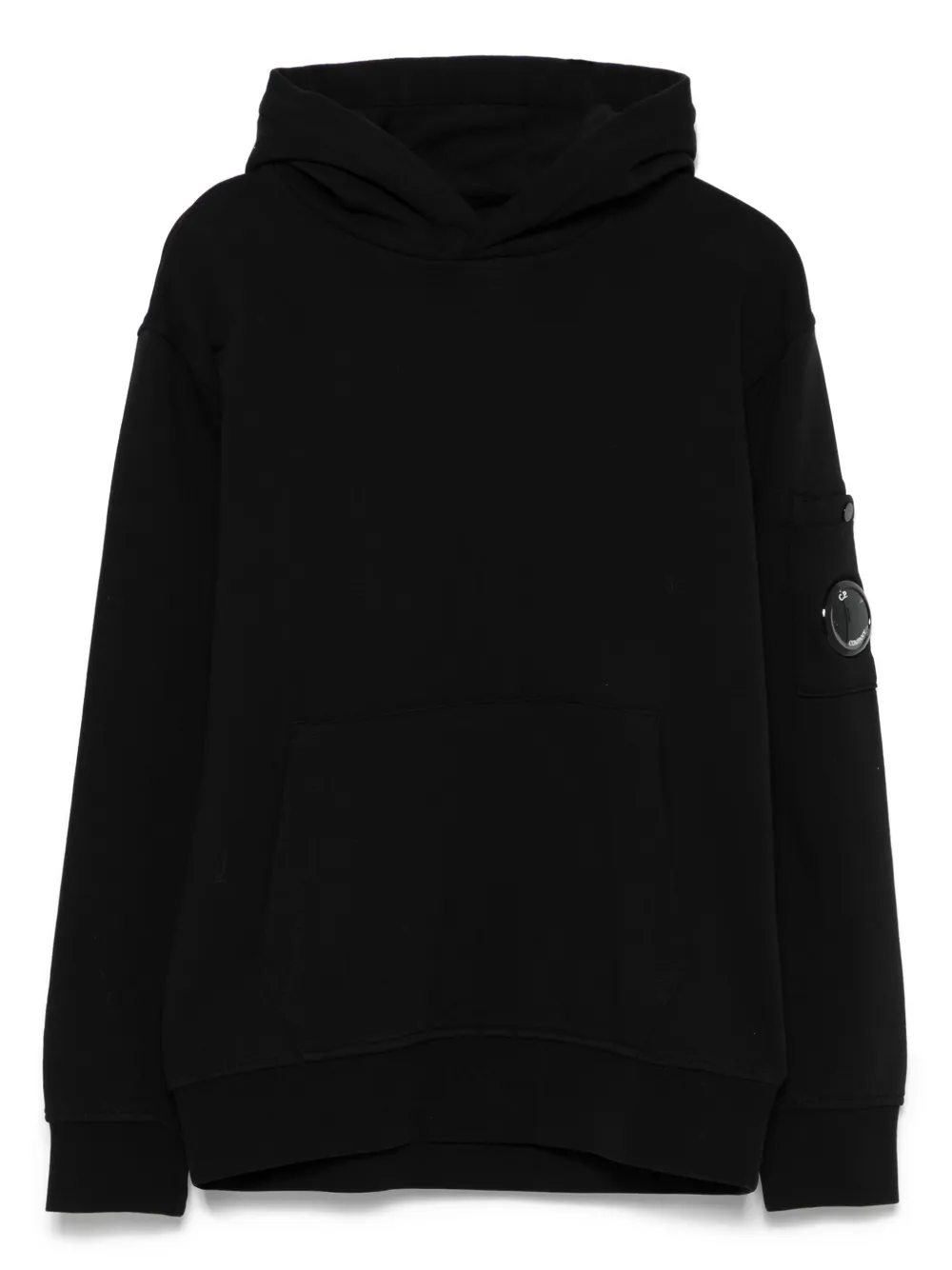 Худи с декором Lens C.P. Company Kids, черный 
Худи с декором Lens C.P. Company Kids, черный