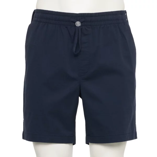 Мужские эластичные повседневные шорты 7" без застёжки Sonoma Goods For Life, цвет dark sapphire 
Мужские эластичные повседневные шорты 7" без застёжки Sonoma Goods For Life, цвет dark sapphire