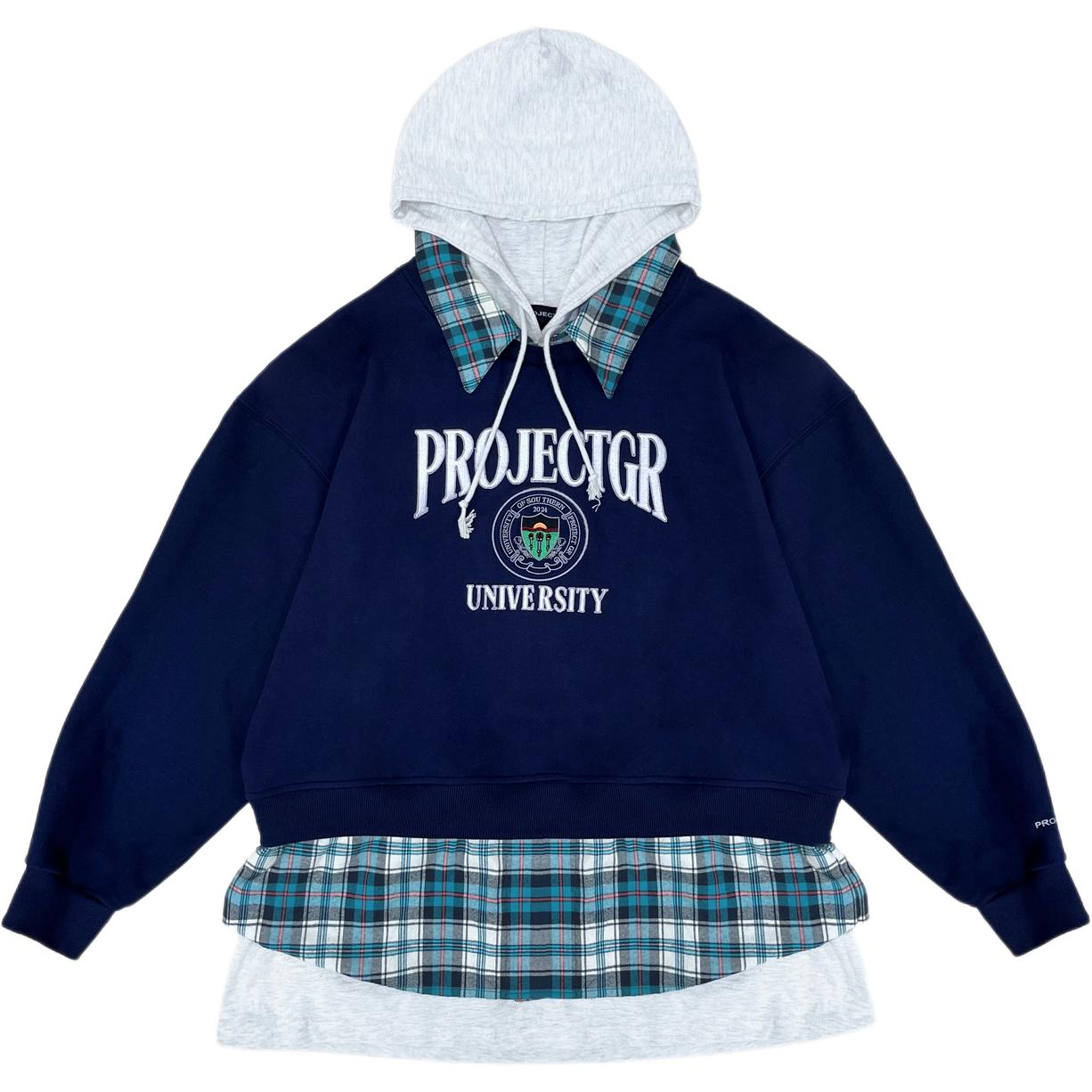 GRAILZ Project G/R 2024 худи унисекс Navy с капюшоном Moderate Mock Two Piece
GRAILZ Project G/R 2024 худи унисекс Navy с капюшоном Moderate Mock Two Piece