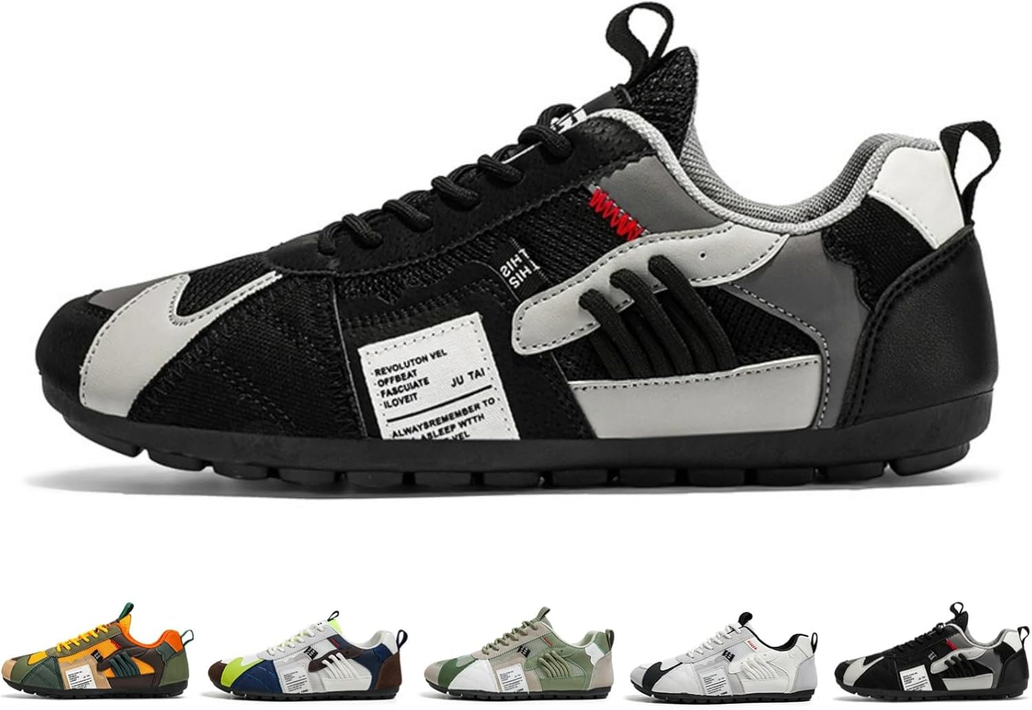 Мужские ретро-кроссовки, дышащие, легкие, модные спортивные теннисные туфли, удобные повседневные прогулочные ботинки Macefil, серый
Мужские ретро-кроссовки, дышащие, легкие, модные спортивные теннисные туфли, удобные повседневные прогулочные ботинки Macefil, серый