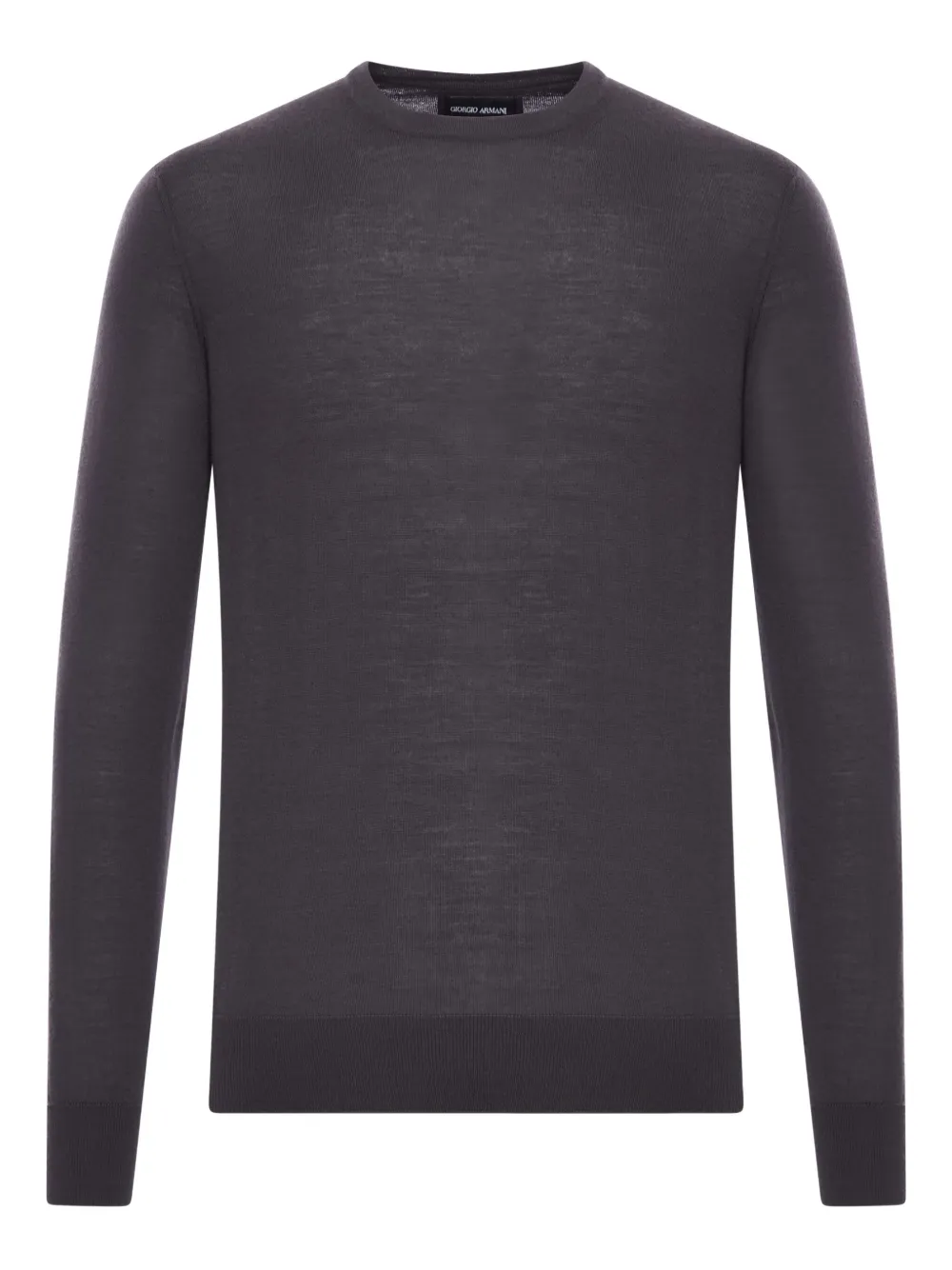 Шерстяной свитер с круглым вырезом GIORGIO ARMANI, серый
Шерстяной свитер с круглым вырезом GIORGIO ARMANI, серый