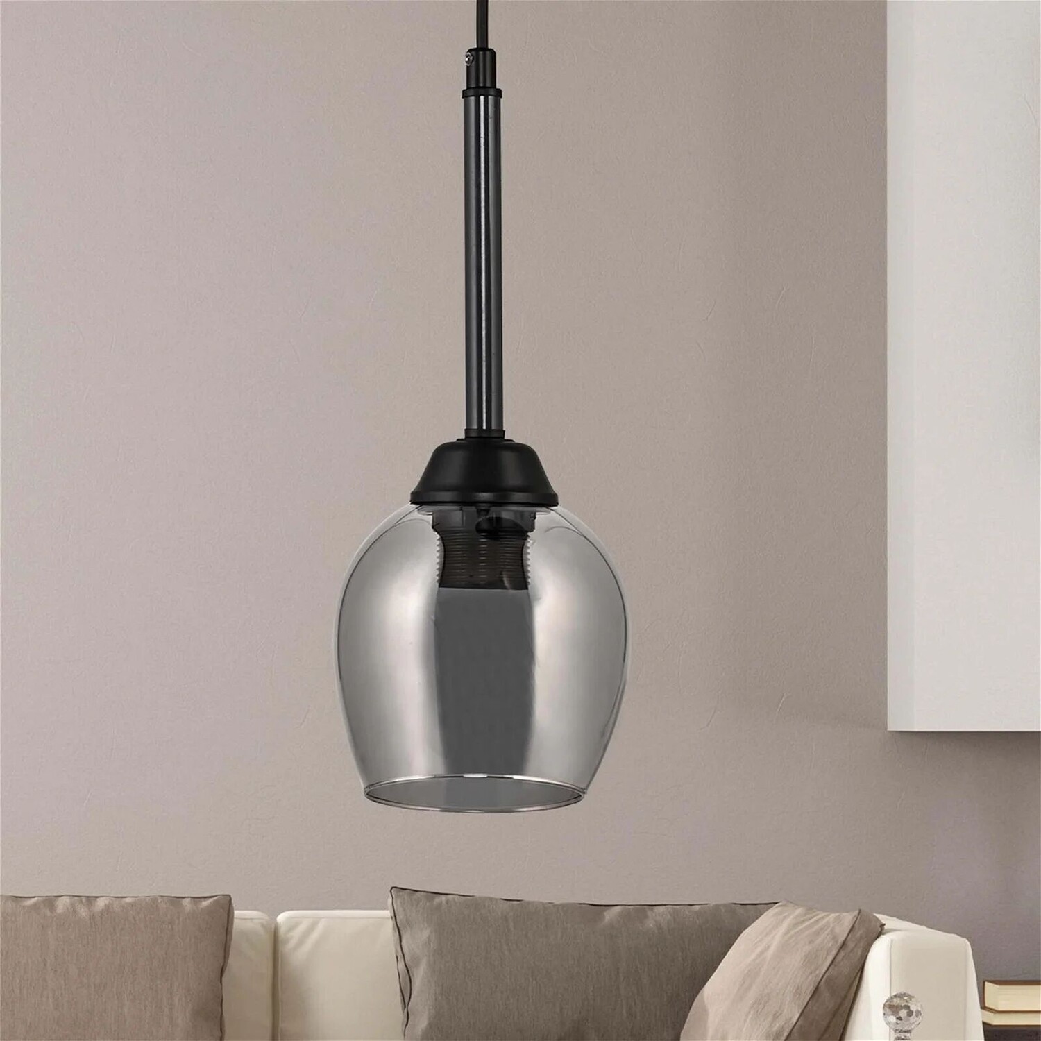 Подвесной светильник Sapphire Light Volga из дымчатого стекла - черный Safir Light
Подвесной светильник Sapphire Light Volga из дымчатого стекла - черный Safir Light