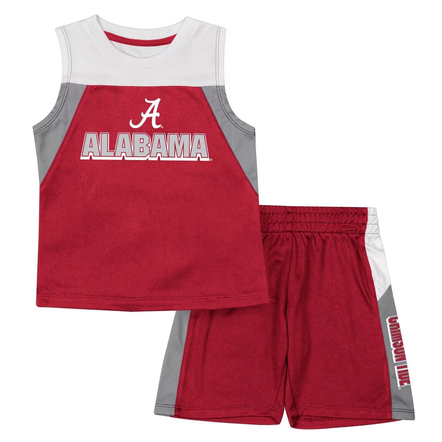 Комплект из майки и шорт для малышей Colosseum Crimson Alabama Crimson Tide Ozone Colosseum
Комплект из майки и шорт для малышей Colosseum Crimson Alabama Crimson Tide Ozone Colosseum