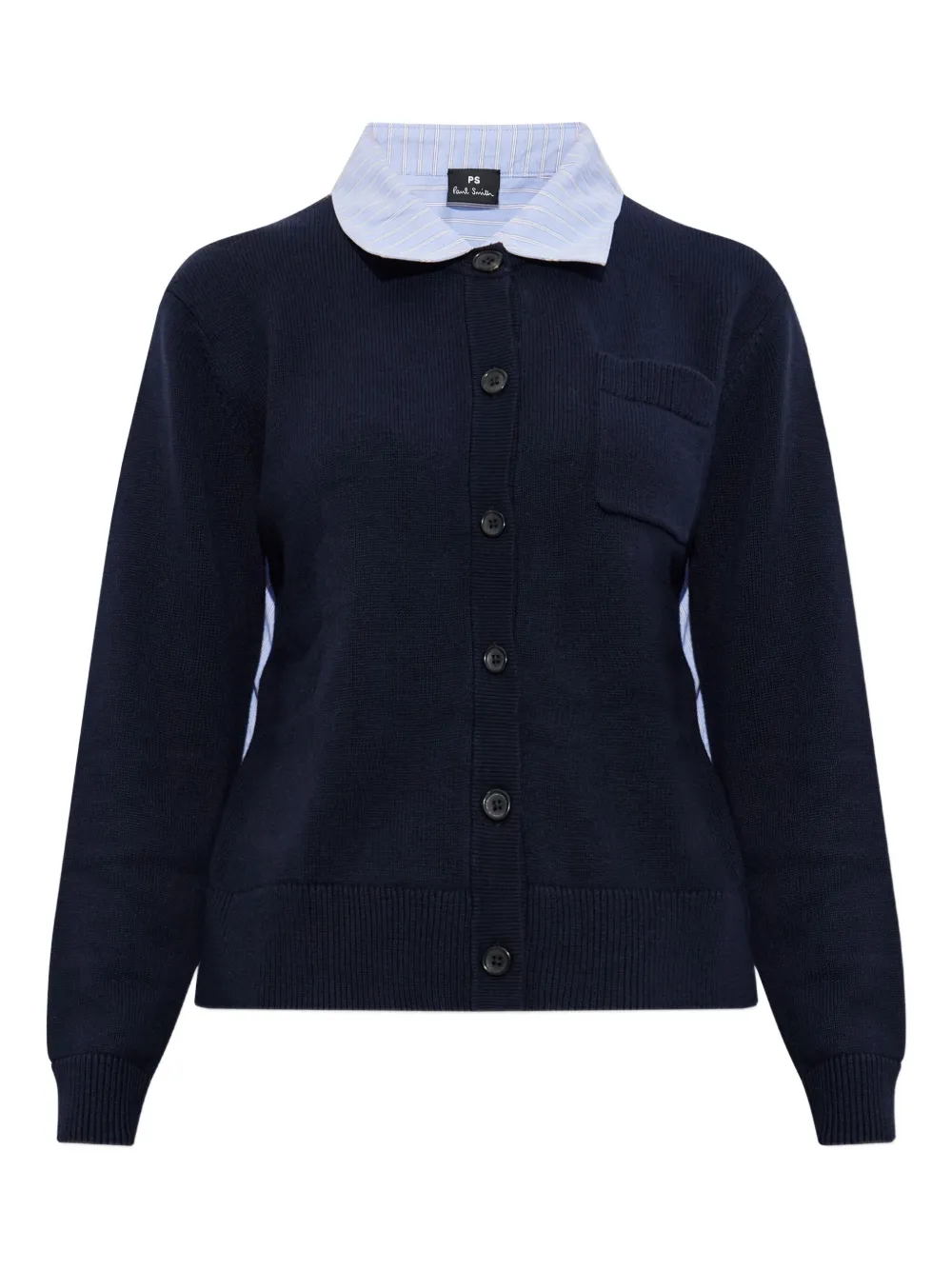 Кардиган с карманами на пуговицах Ps Paul Smith, синий
Кардиган с карманами на пуговицах Ps Paul Smith, синий
