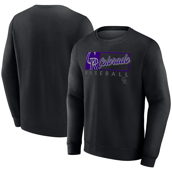 Мужской свитшот focus fleece черный colorado rockies Fanatics
Мужской свитшот focus fleece черный colorado rockies Fanatics