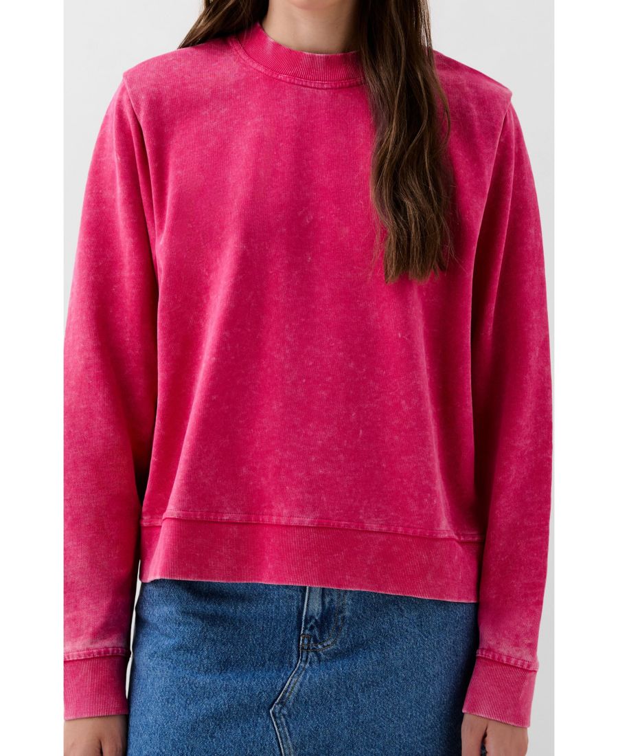 Женский стеганый свитер с мраморным рисунком Scalpers, Bright pink.
Женский стеганый свитер с мраморным рисунком Scalpers, Bright pink.