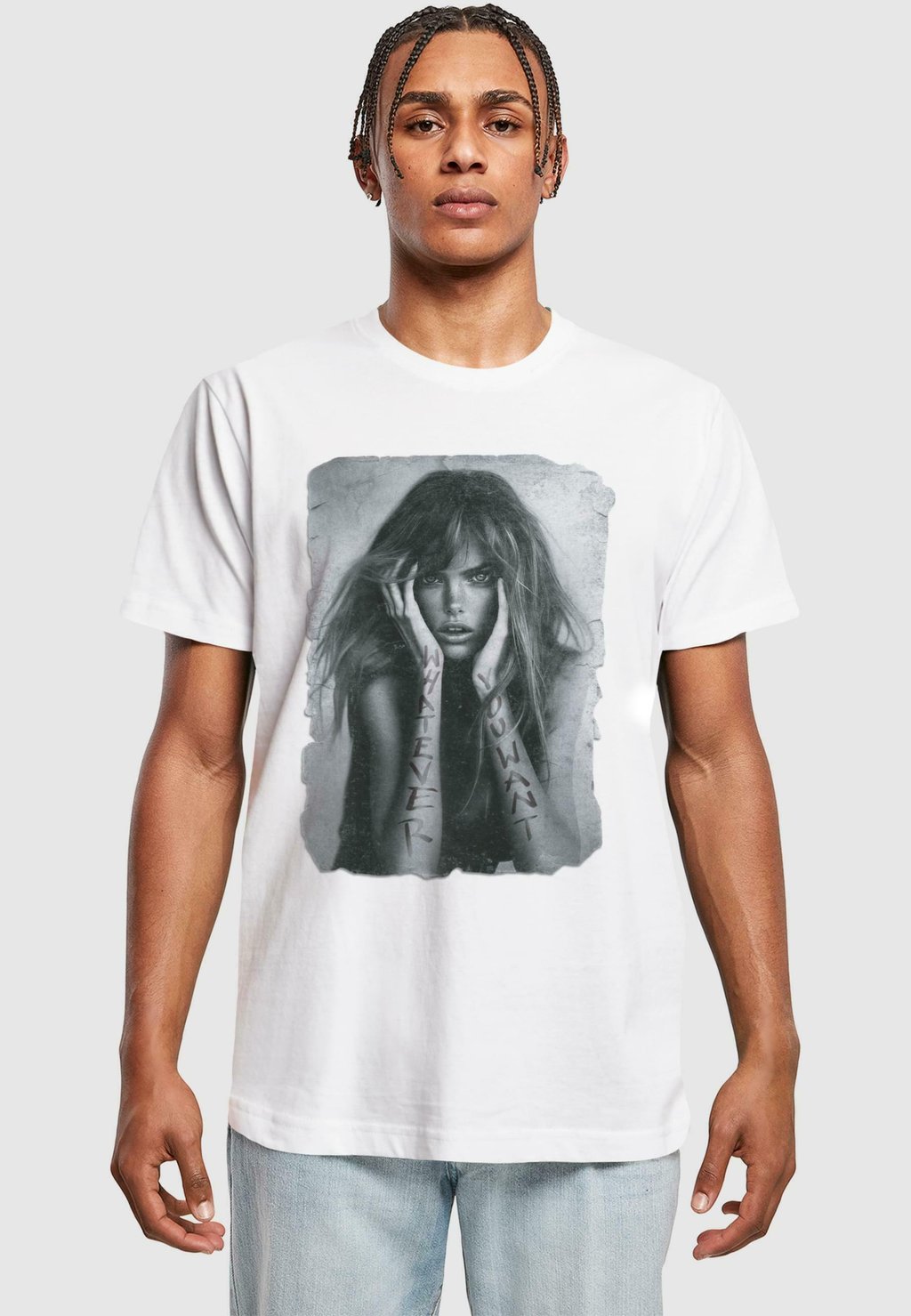 Футболка с принтом WHATEVER YOU WANT Mister Tee, белый
Футболка с принтом WHATEVER YOU WANT Mister Tee, белый