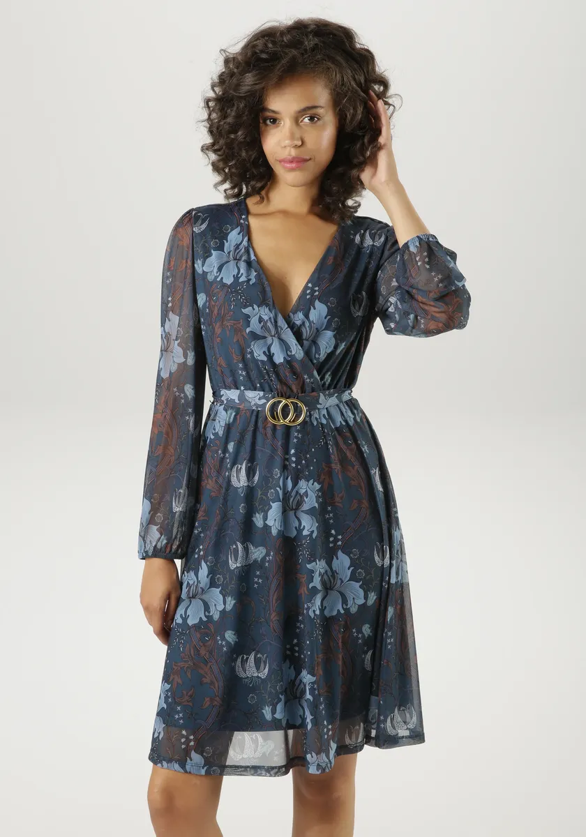 Платье-блузка Aniston CASUAL с декоративной брошью на фиксированном поясе - НОВАЯ КОЛЛЕКЦИЯ, кремовый
Платье-блузка Aniston CASUAL с декоративной брошью на фиксированном поясе - НОВАЯ КОЛЛЕКЦИЯ, кремовый