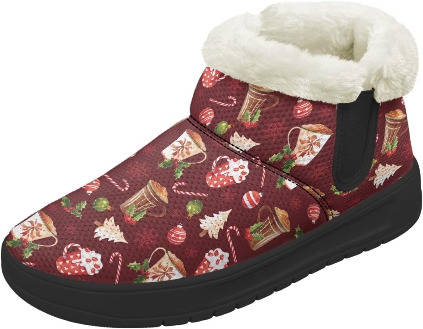 Рождественские снежные ботинки Forchrinse для женщин и мужчин, зимние теплые ботильоны, удобные, с легким надеванием, походные ботинки, рождественская обувь, Christmas
Рождественские снежные ботинки Forchrinse для женщин и мужчин, зимние теплые ботильоны, удобные, с легким надеванием, походные ботинки, рождественская обувь, Christmas