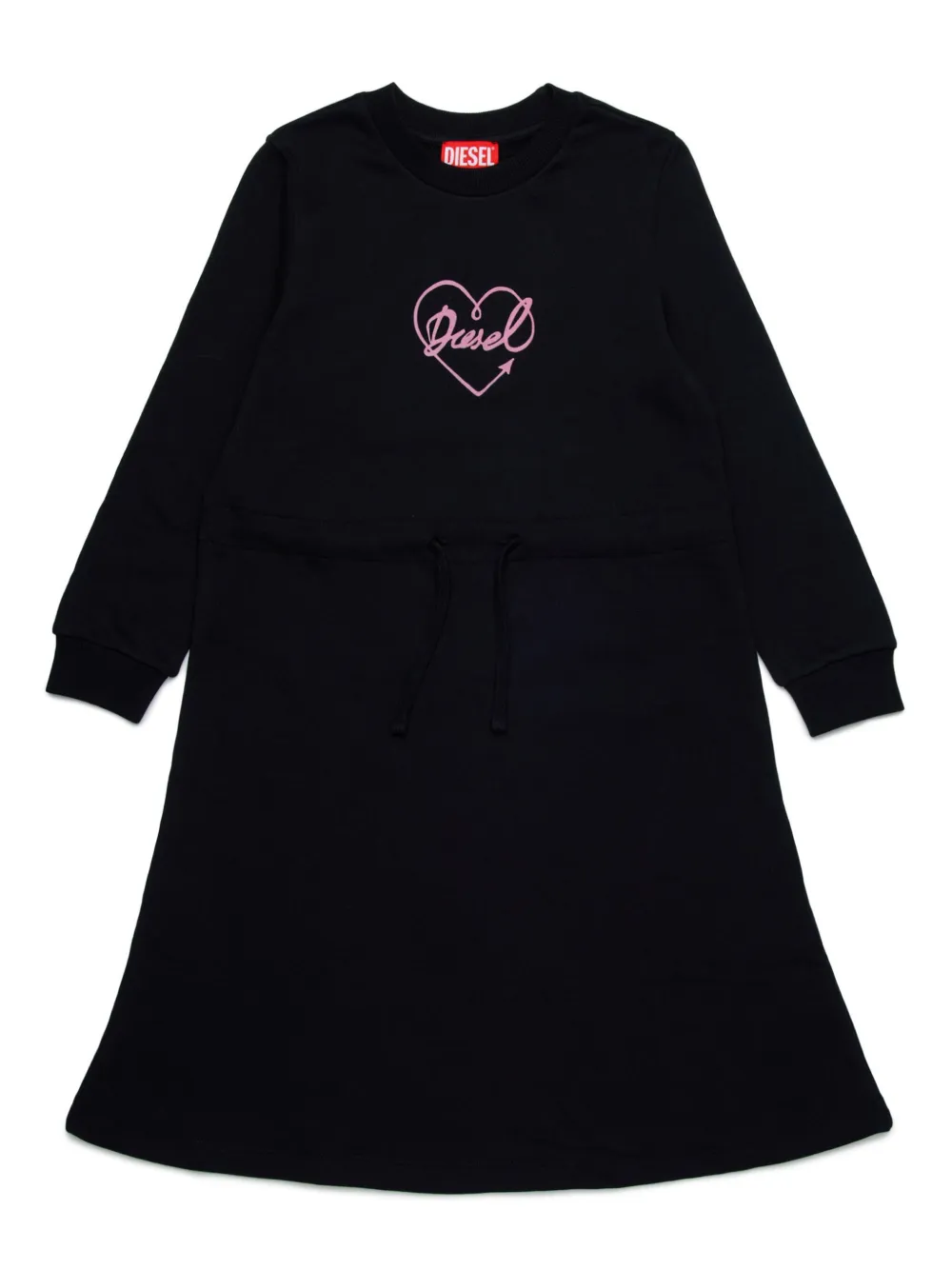 Платье с вышитым логотипом Diesel Kids, черный
Платье с вышитым логотипом Diesel Kids, черный
