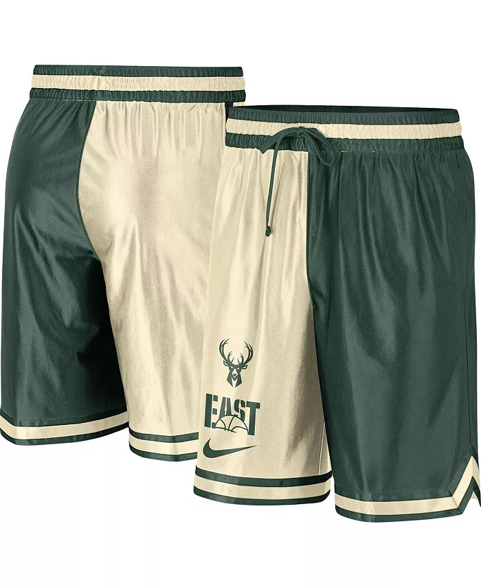 Мужские шорты Milwaukee Bucks Courtside Versus Force Split DNA Performance цвета хаки и кремового Nike
Мужские шорты Milwaukee Bucks Courtside Versus Force Split DNA Performance цвета хаки и кремового Nike