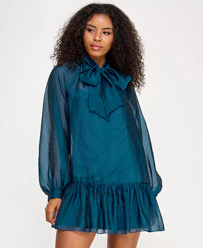 Платье из органзы с бантом на шее для юниоров SENI & CADE
Платье из органзы с бантом на шее для юниоров SENI & CADE