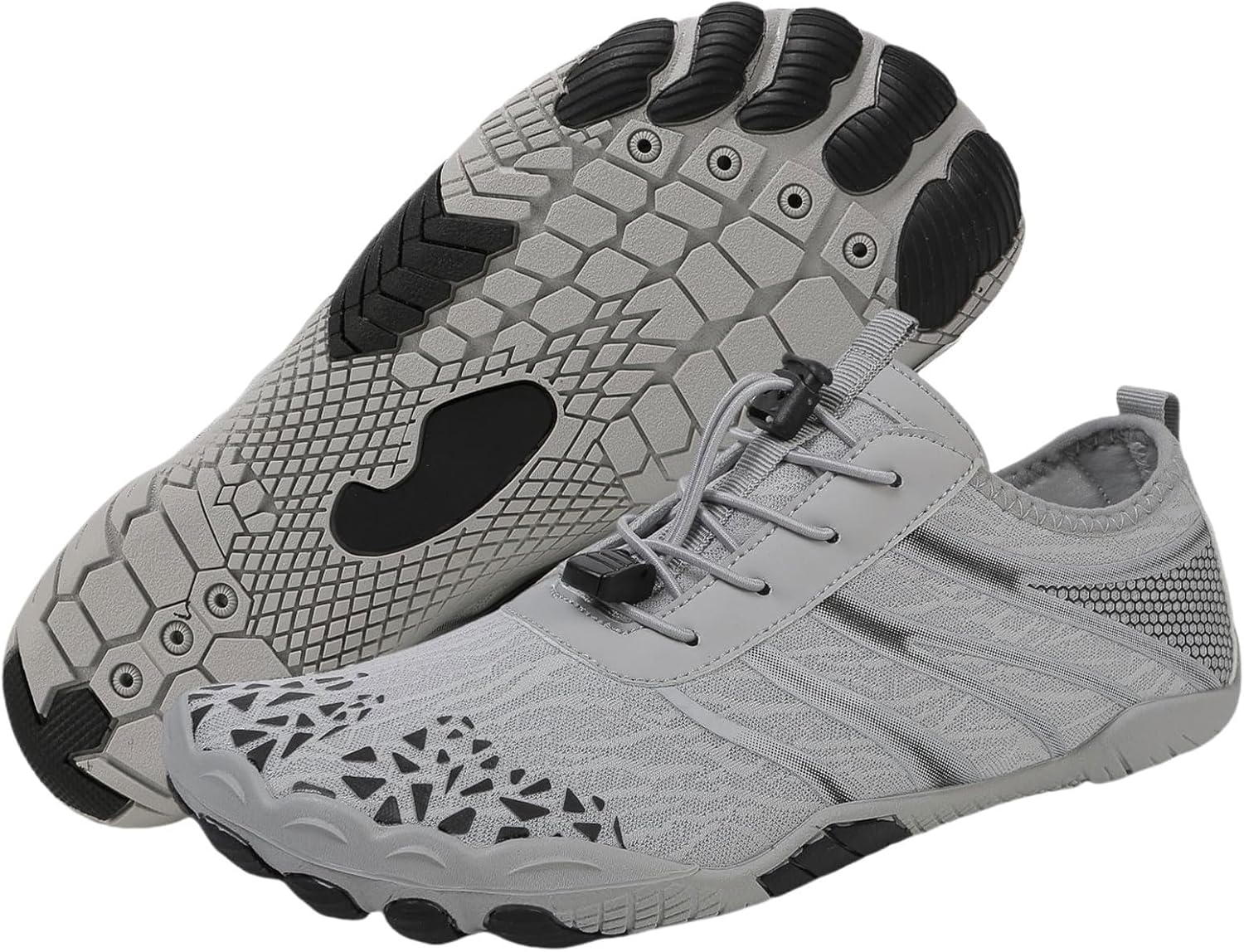 Походные кроссовки для женщин и мужчин, с широким носком, нескользящая спортивная обувь, дышащая и удобная, быстросохнущая, подходят для походов, прогулок, бега, йоги и водных видов спорта Rianclud, серый
Походные кроссовки для женщин и мужчин, с широким носком, нескользящая спортивная обувь, дышащая и удобная, быстросохнущая, подходят для походов, прогулок, бега, йоги и водных видов спорта Rianclud, серый