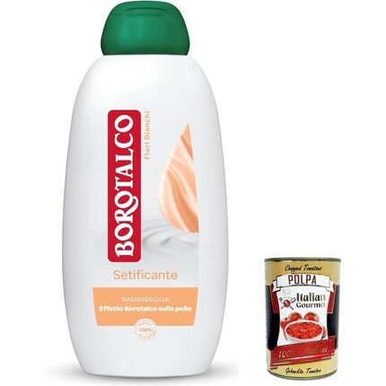 Borotalco Bagnodoccia Setificante Fiori Bianchi Sensitive and Sensual Formula 450 мл + итальянская польпа для гурманов 400 г Italian Gourmet E.R
Borotalco Bagnodoccia Setificante Fiori Bianchi Sensitive and Sensual Formula 450 мл + итальянская польпа для гурманов 400 г Italian Gourmet E.R