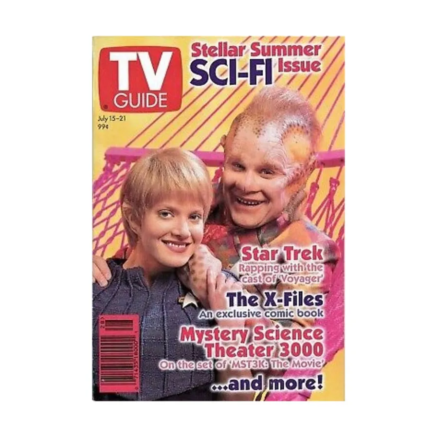 Журнал Stellar Summer Sci-fi Issue (July 15-21, 1995), TV Guide
Журнал Stellar Summer Sci-fi Issue (July 15-21, 1995), TV Guide