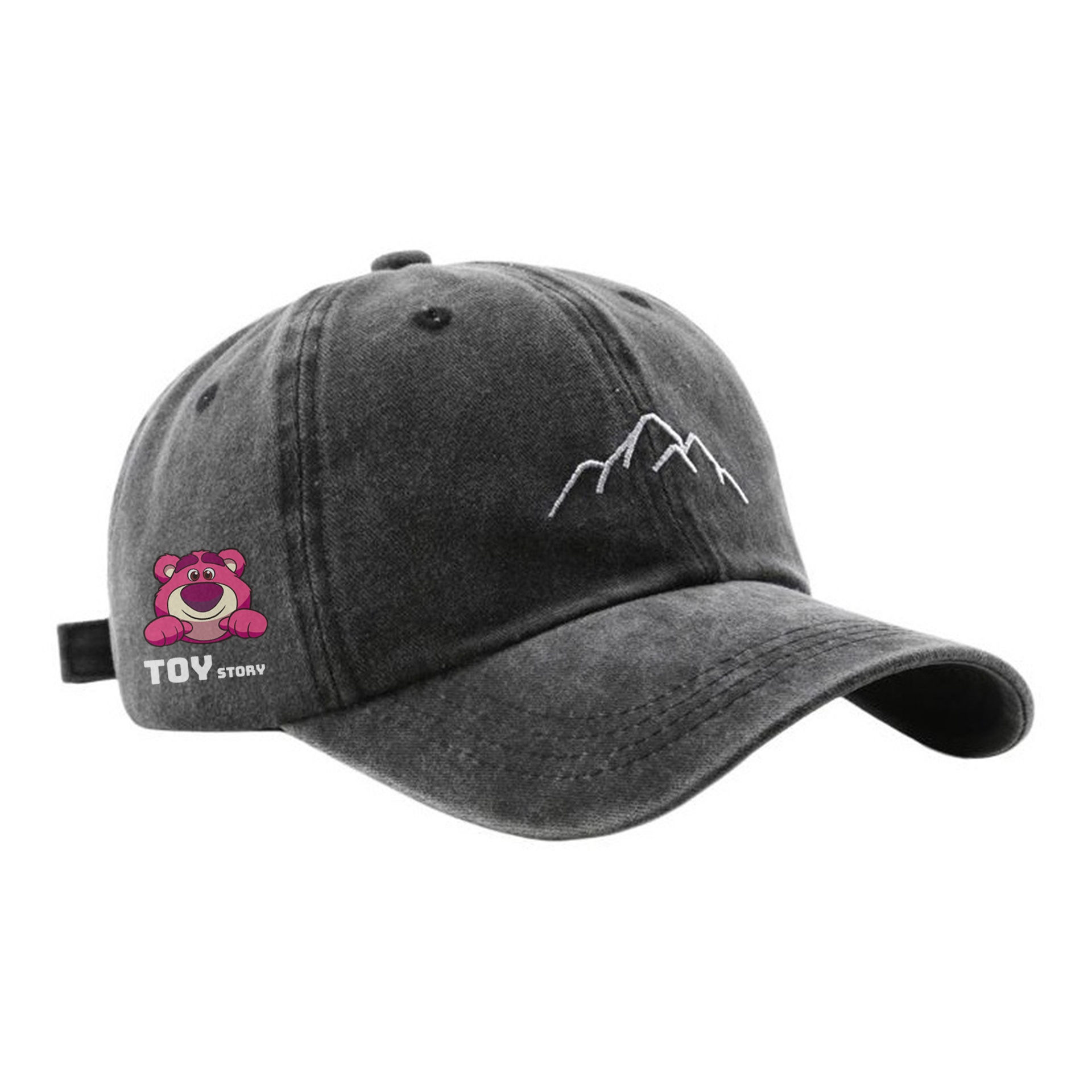 Disney Бейсболка хлопковая унисекс серии Strawberry Bear, Black
Disney Бейсболка хлопковая унисекс серии Strawberry Bear, Black