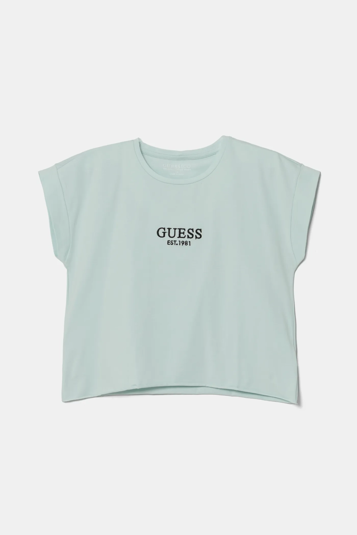 Детская футболка Guess, бирюзовый
Детская футболка Guess, бирюзовый