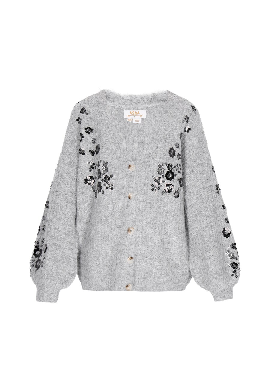 Вязаный кардиган usha FESTIVAL, Mottled Grey
Вязаный кардиган usha FESTIVAL, Mottled Grey
