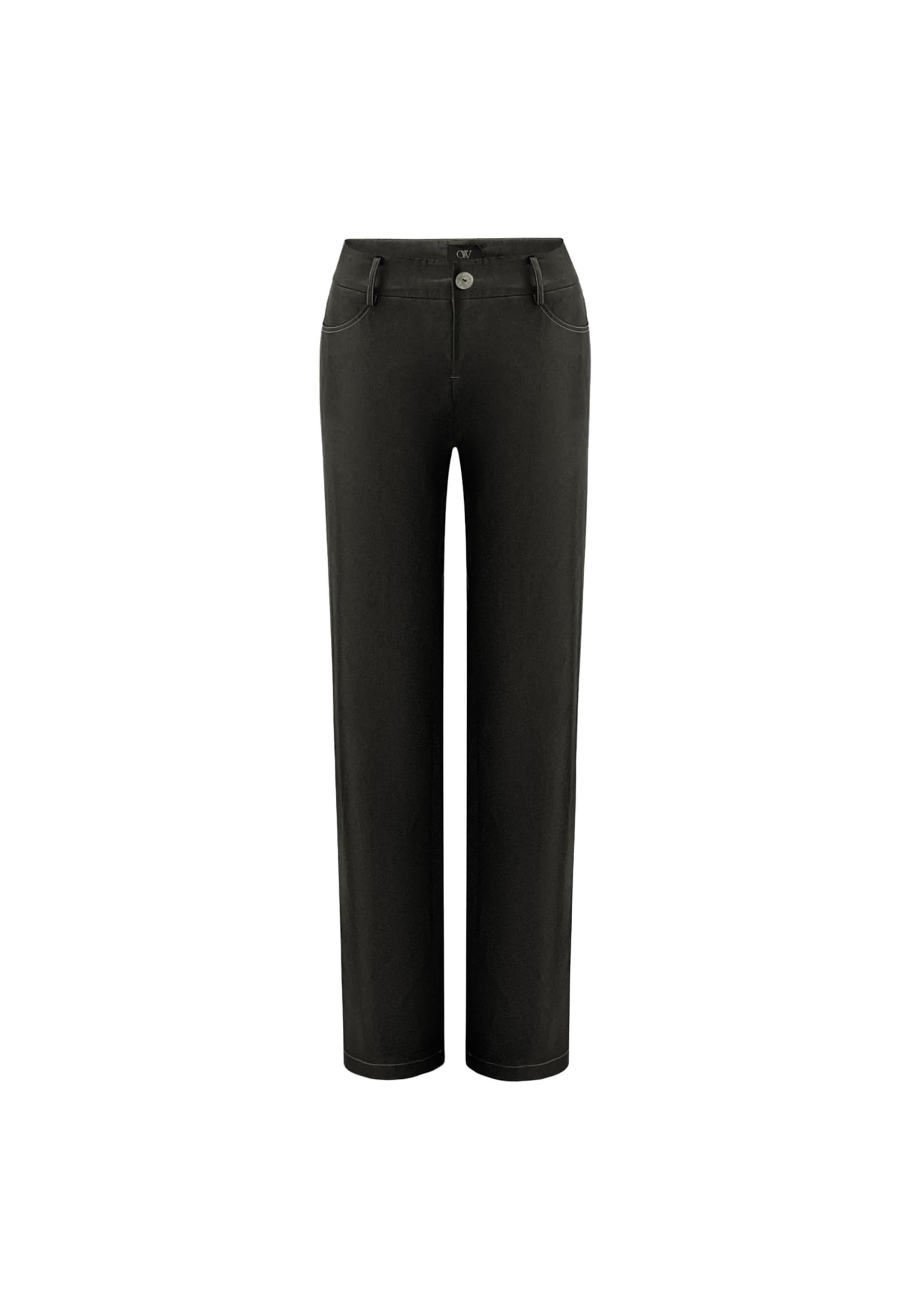 OW Collection Штаны 'Bella' Regular в крапчатом черном цвете
OW Collection Штаны 'Bella' Regular в крапчатом черном цвете