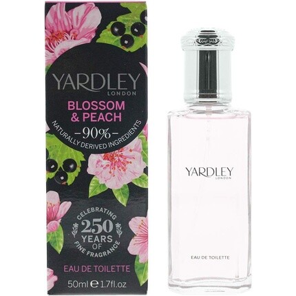 Yardley London Cherry Blossom and Peach Eau de Toilette 50ml
Yardley London Cherry Blossom and Peach Eau de Toilette 50ml