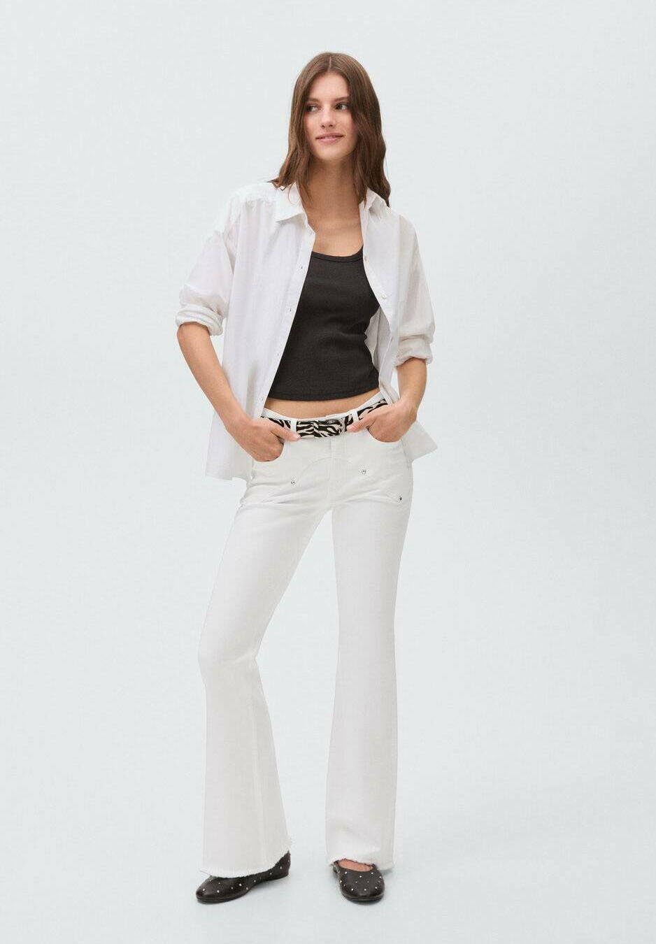 Джинсы Bootcut Mango Kids, слоновая кость
Джинсы Bootcut Mango Kids, слоновая кость